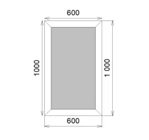 Окно ПВХ VEKA SoftLine 70 Ламинация наружная